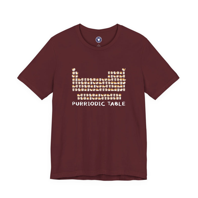Purriodic Table - Premium Unisex Crewneck T-Shirt