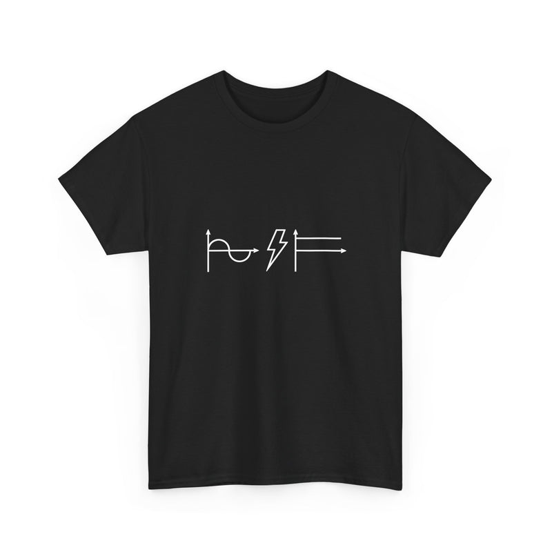 Physics Formula T-Shirt, Science Humor Tee, Physics Lover Gift, Geek T-Shirt, Nerd Shirt, Math Art Shirt, STEM Education Apparel