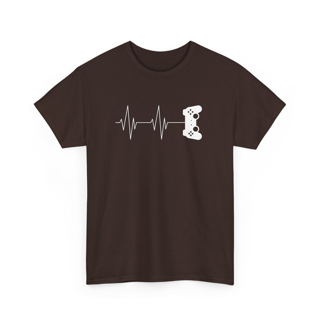 Gamer Heartbeat - Video Gaming Addict Shirt - Regular Unisex Crewneck T-Shirt