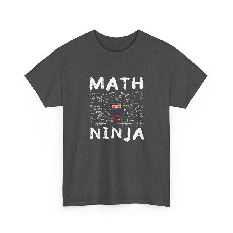 Math Ninja - Math Teacher - Regular Unisex Crewneck T-Shirt