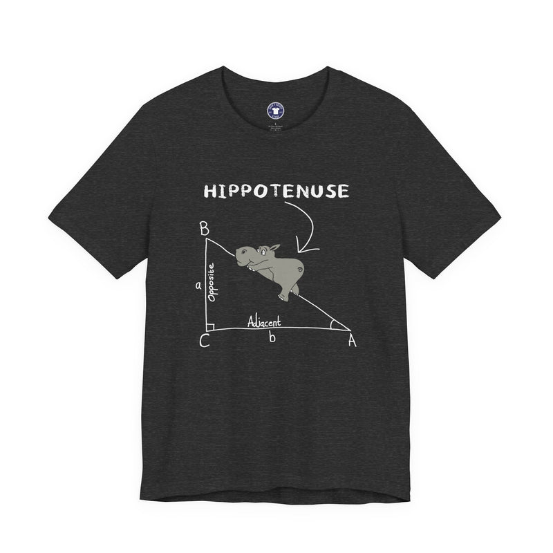 Geometry Hippotenuse Hypotenuse - Premium Unisex Crewneck T-Shirt