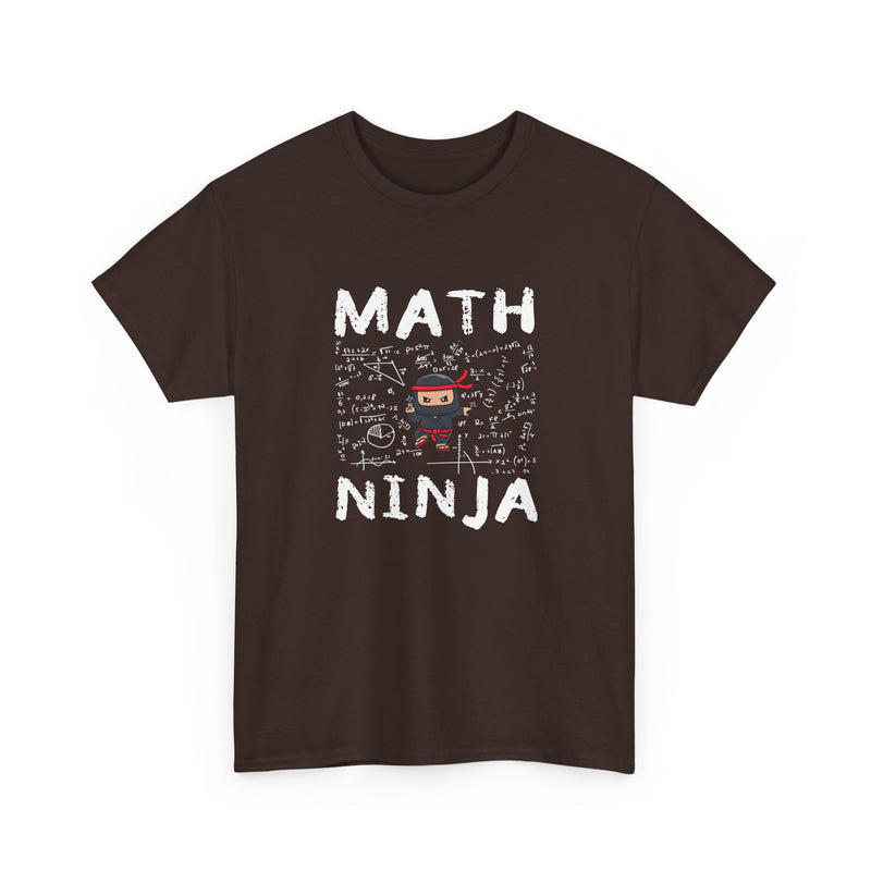 Math Ninja - Math Teacher - Regular Unisex Crewneck T-Shirt