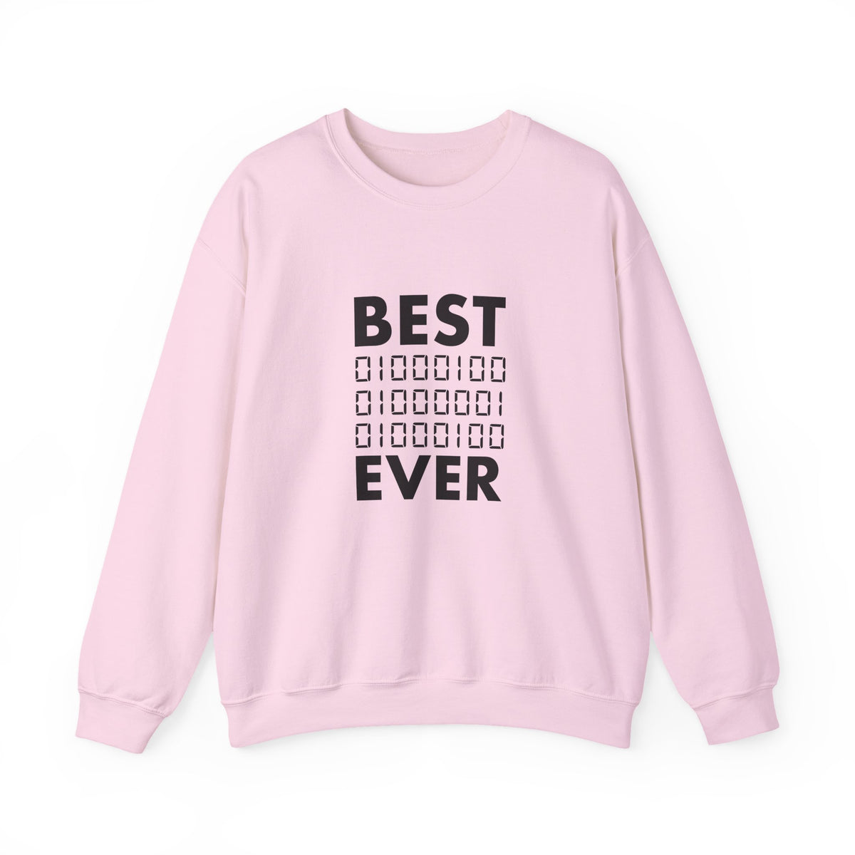 Best Dad Ever In Binary Sweatshirt