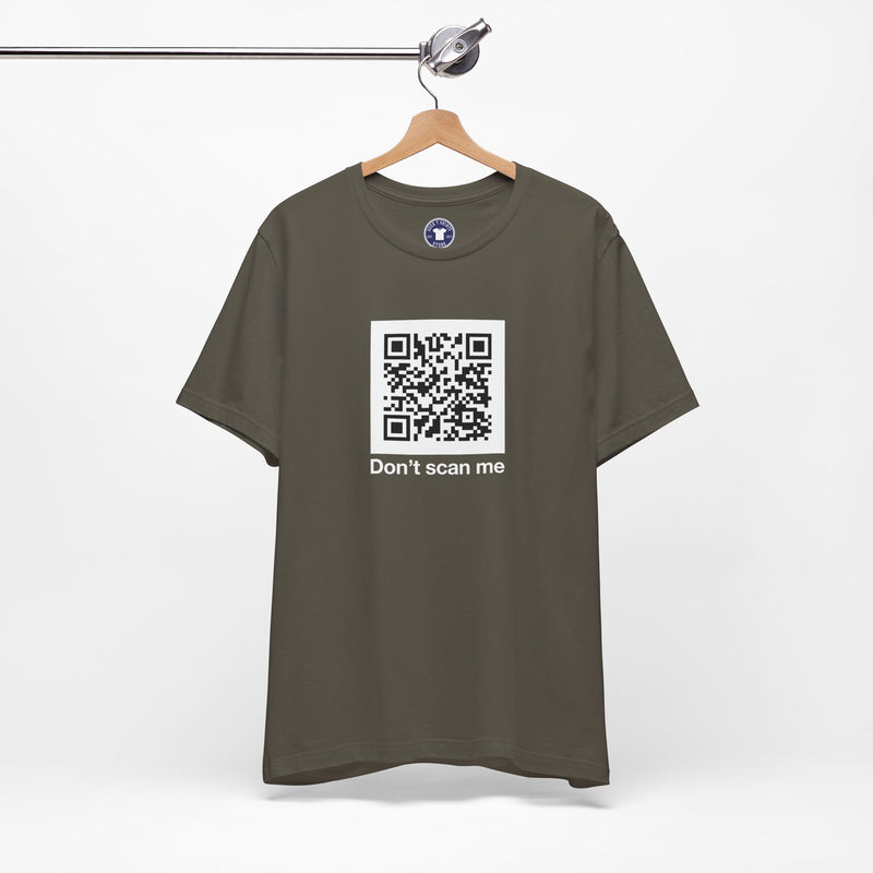 Qr Code Prank - Rick Astley - Dont Scan Me - Premium Unisex Crewneck T-Shirt