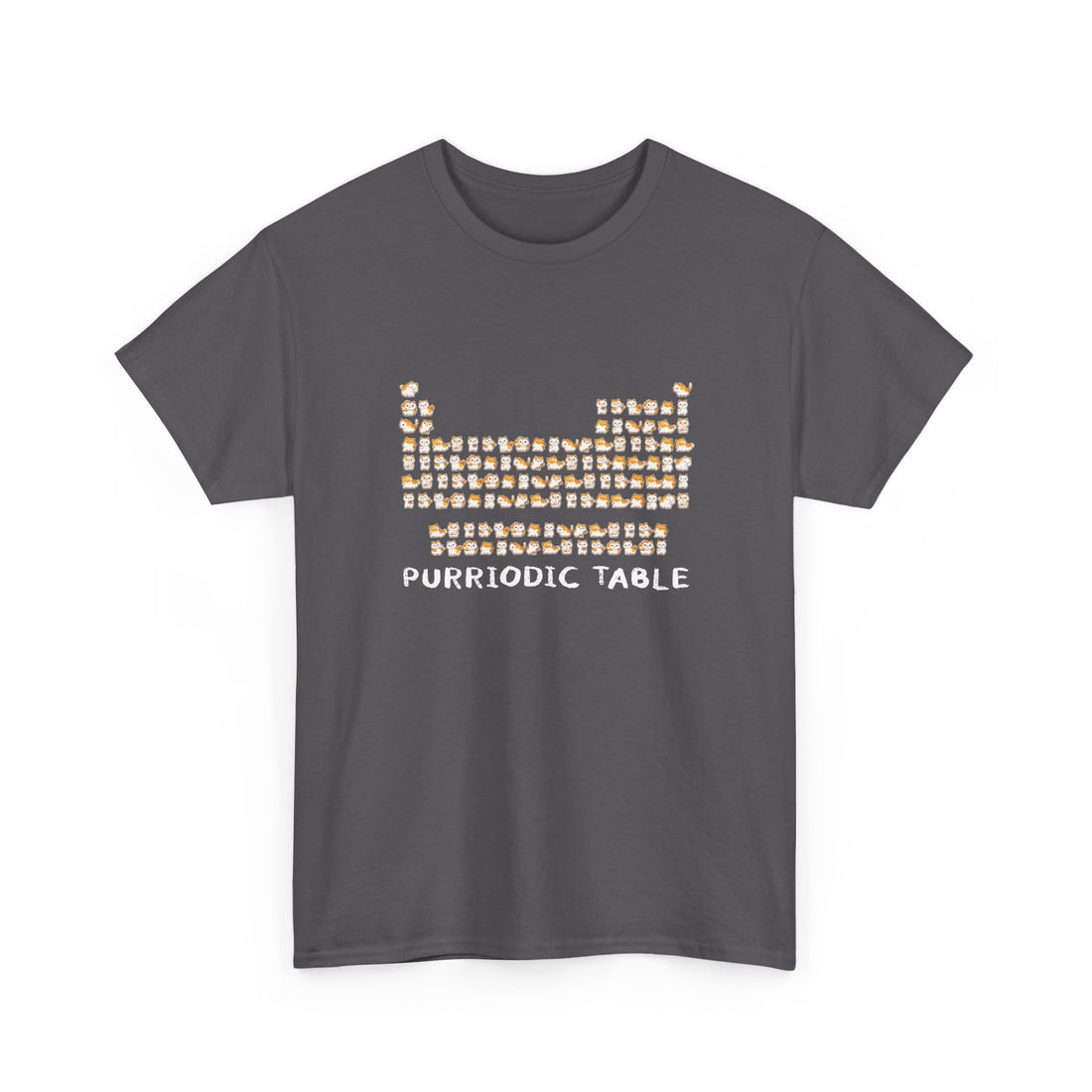 Purriodic Table - Regular Unisex Crewneck T-Shirt