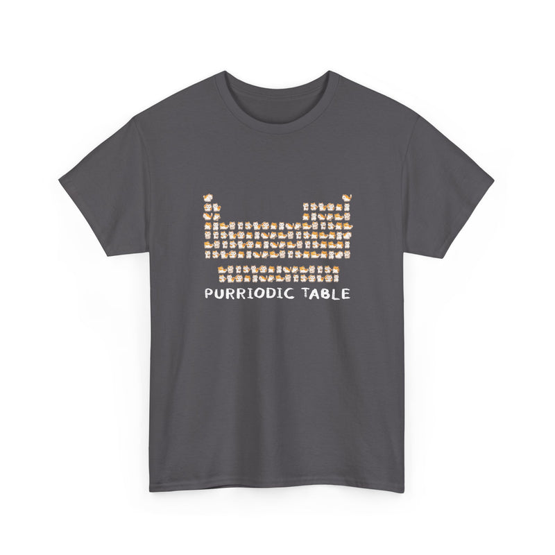 Purriodic Table - Regular Unisex Crewneck T-Shirt