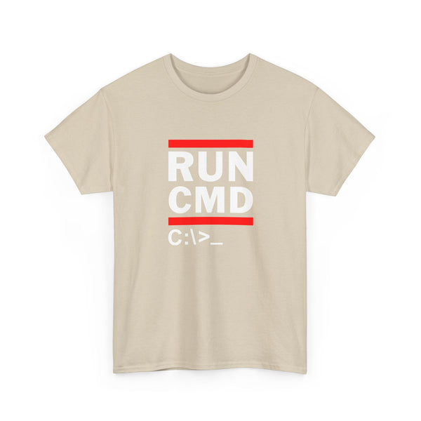 Run CMD T-Shirt, Geek T-Shirt, Nerd Shirt, Tech Humor Tee, Programmer Gift, Coding Tee, IT Humor Shirt, Funny Computer Shirt