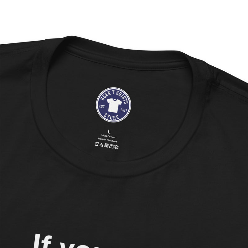 If You Can Read This You Are Too - Nerd Shirt - Premium Unisex Crewneck T-Shirt