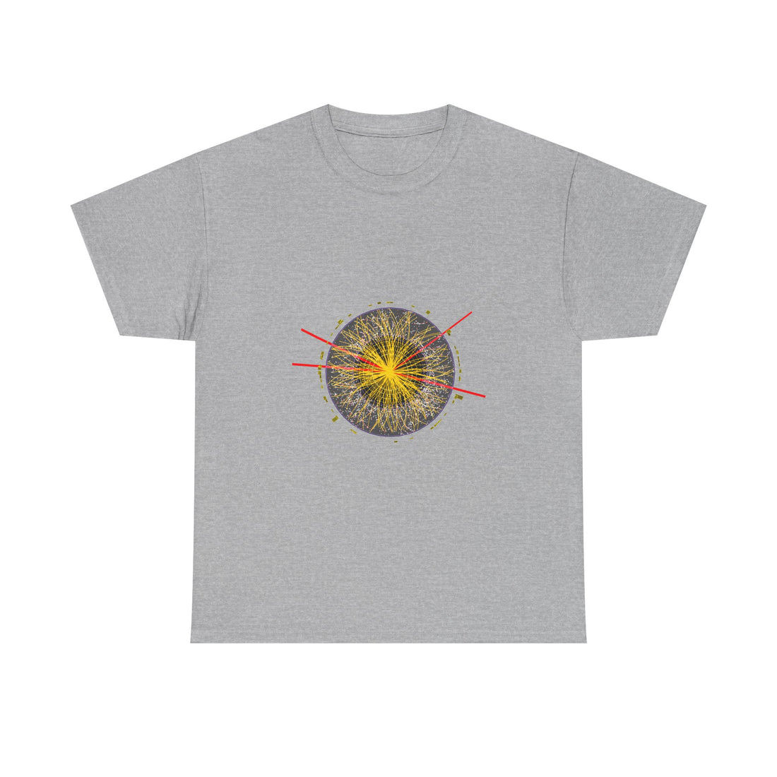 Particle Collision T-shirt, Science Geek T-Shirt, Nerd Shirt, Physics Gift, Quantum Design Tee, Research Lab Shirt, Science Art Apparel