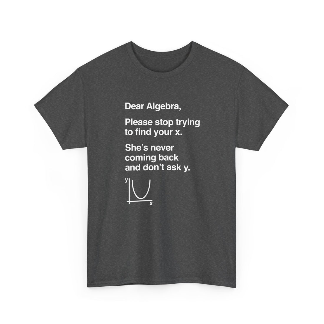Dear Algebra - Math Teacher -  Unisex Regular Crewneck T-Shirt