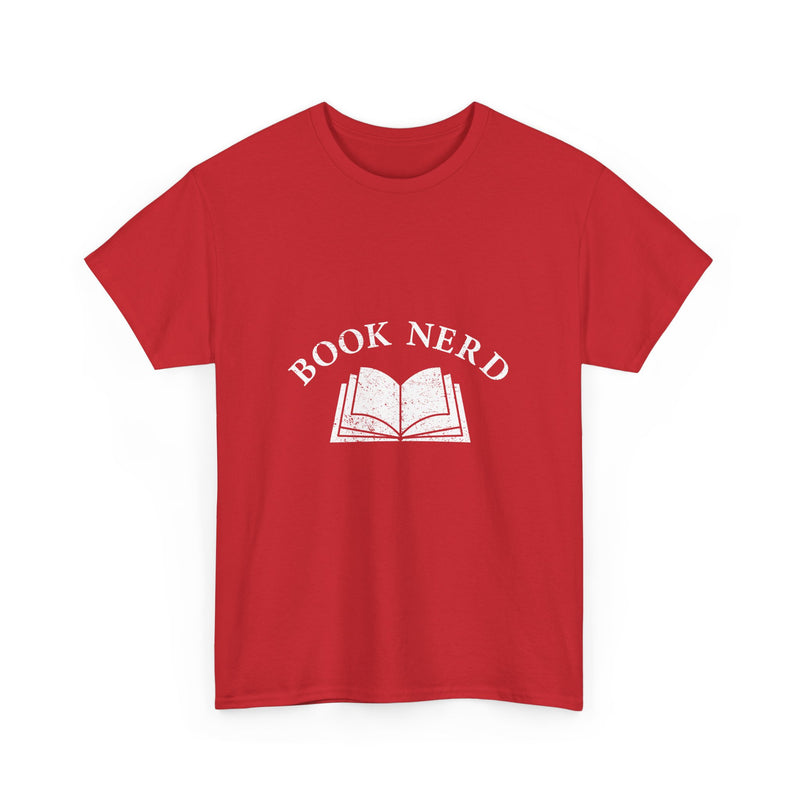 Book Nerd T-Shirt, Geek T-Shirt, Nerd Shirt, Literary Gift Tee, Reading Lover Apparel, Bookworm Present, Unique Reader Shirt, Casual Wear