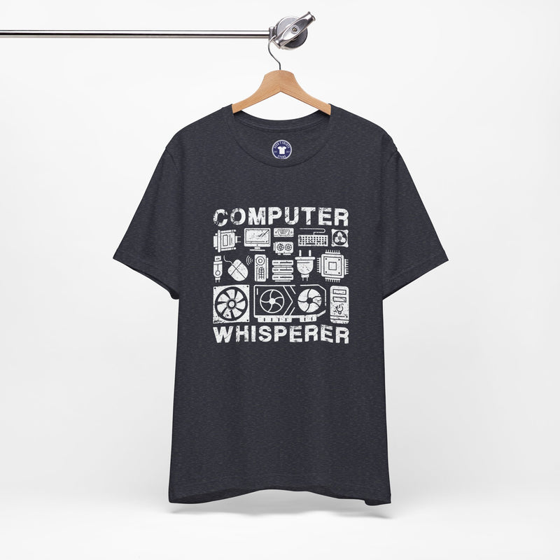 Computer Whisperer - Premium Unisex Crewneck T-Shirt