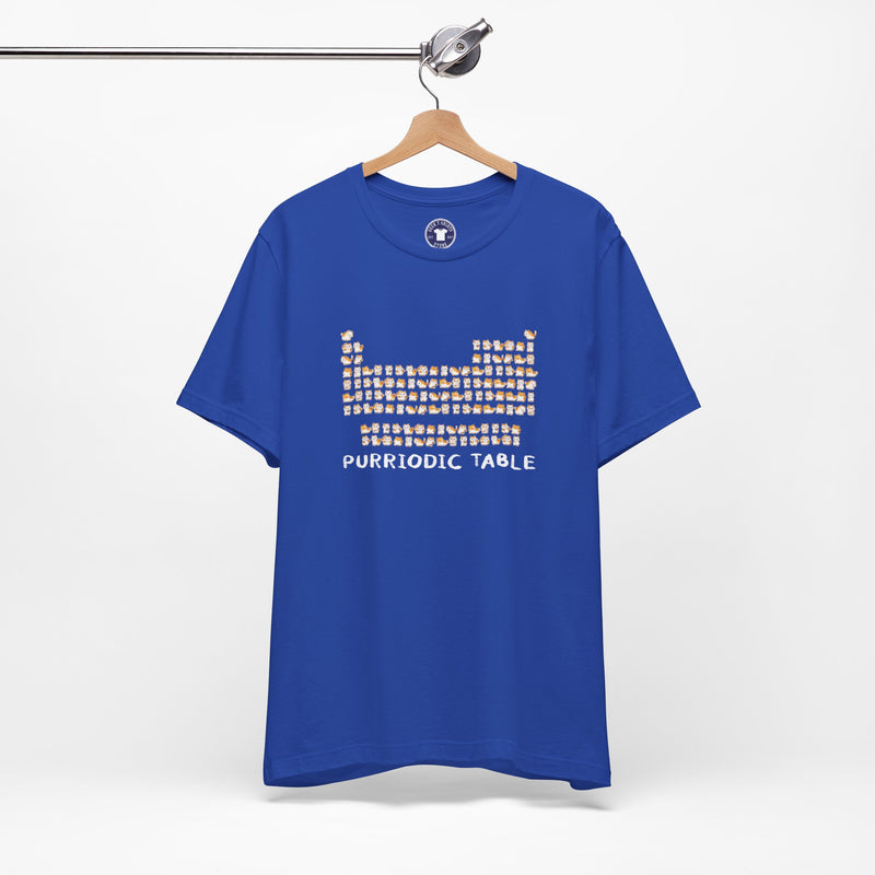 Purriodic Table - Premium Unisex Crewneck T-Shirt
