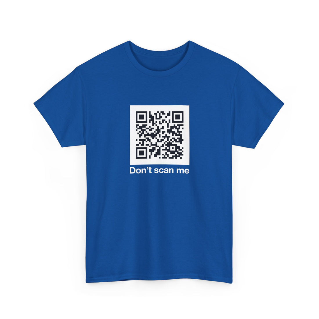 Qr Code Prank - Rick Astley - Dont Scan Me - Regular Unisex Crewneck T-Shirt