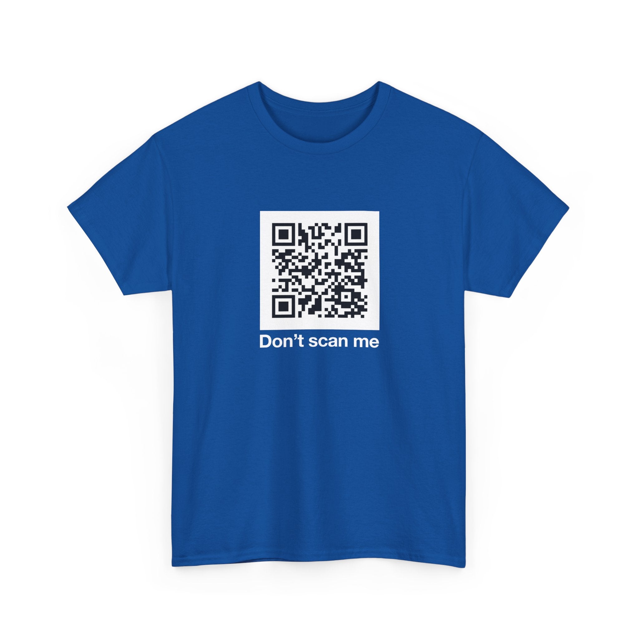 Qr Code Prank - Rick Astley - Dont Scan Me -  Unisex Crewneck T-Shirt