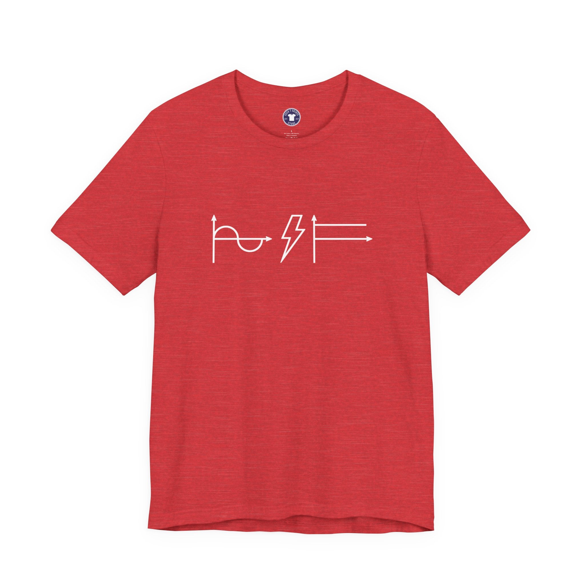 A-C D-C Electrical Engineer Joke - Premium Unisex Crewneck T-Shirt