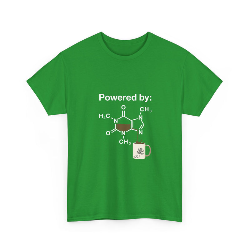 Caffeine Molecule T-Shirt, Coffee Science Tee, Geek T-Shirt, Nerd Shirt, Chemistry Humor Gift, Coffee Lover Present, Science Art Apparel