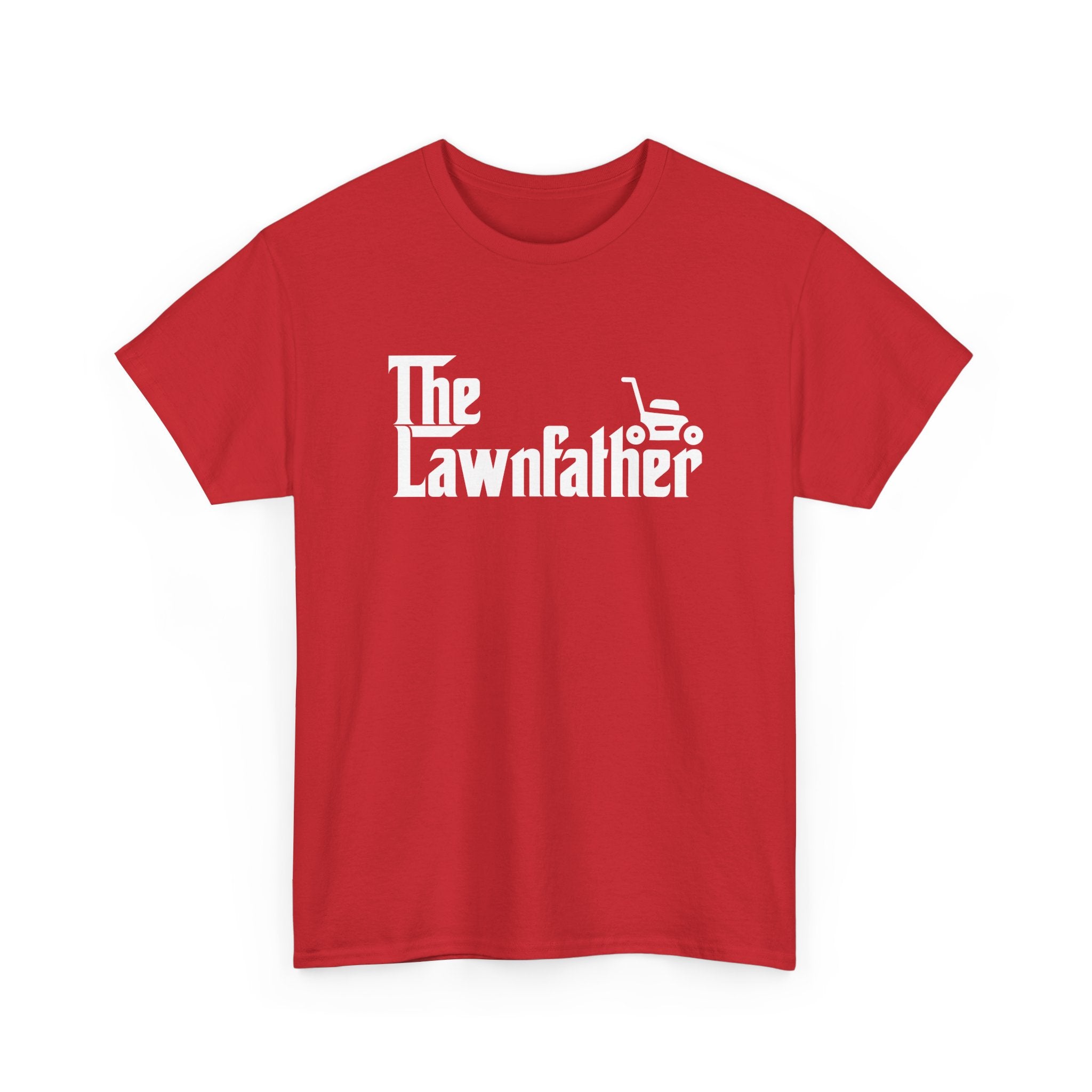 Funny Lawn Mowing Shirt The Lawnfather Lawn Mower Dad Gift - Unisex Regular Crewneck T-Shirt