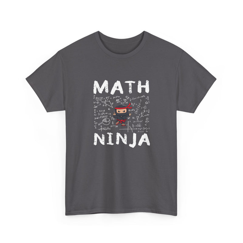 Math Ninja - Math Teacher - Regular Unisex Crewneck T-Shirt