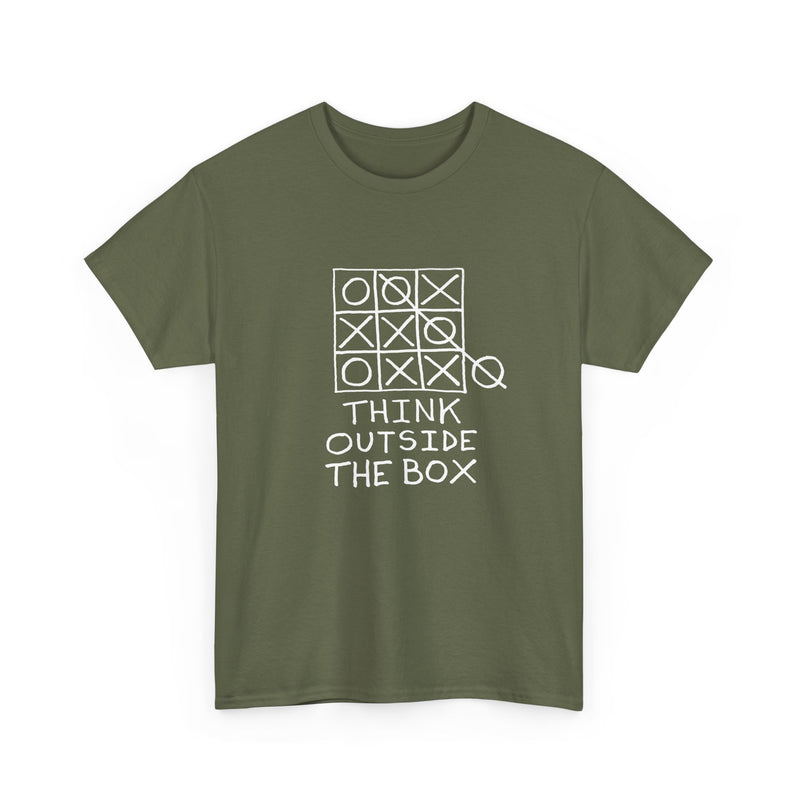 Think Outside The Box - Regular Unisex Crewneck T-Shirt