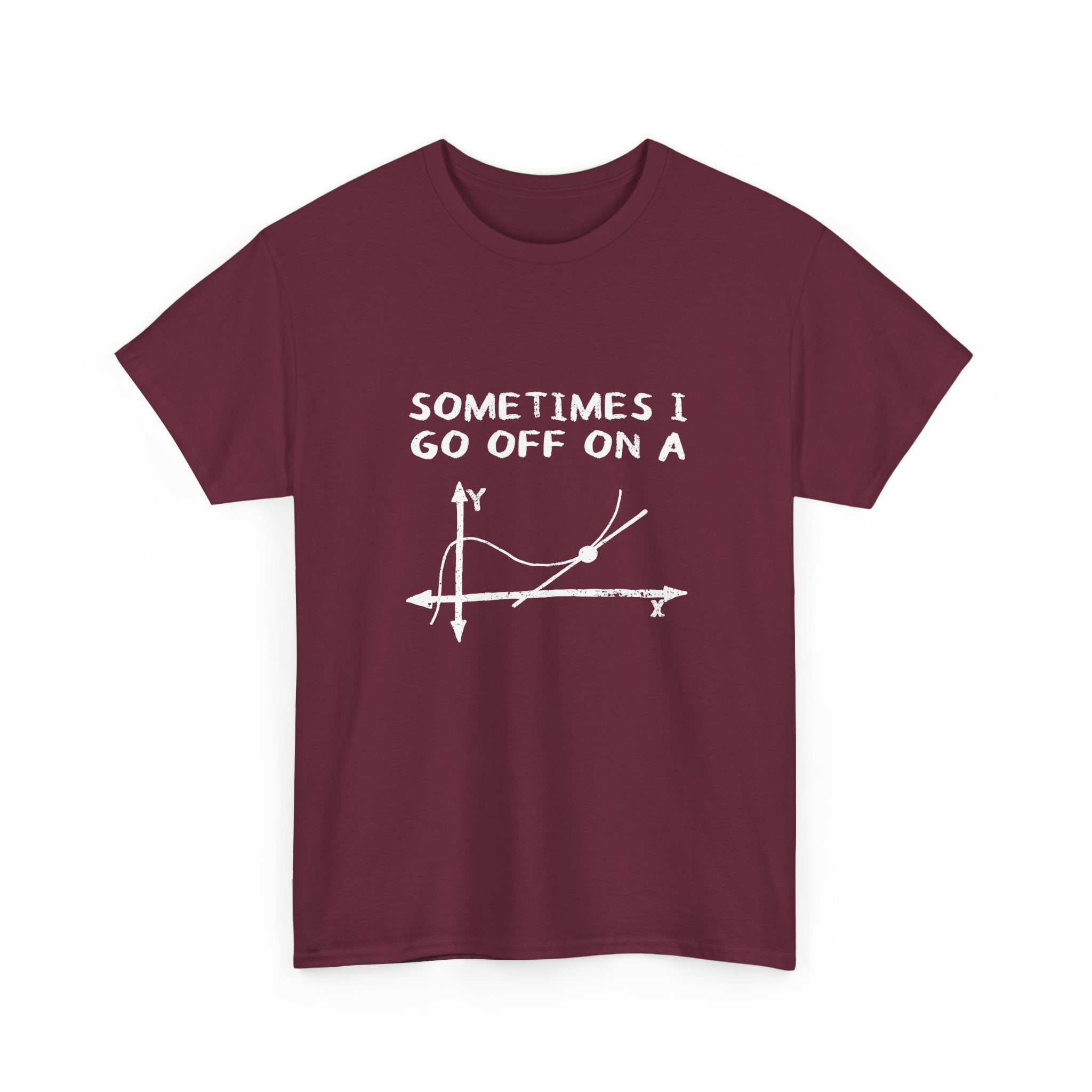 Sometimes I Go Off On A Tangent -  Unisex Crewneck T-Shirt