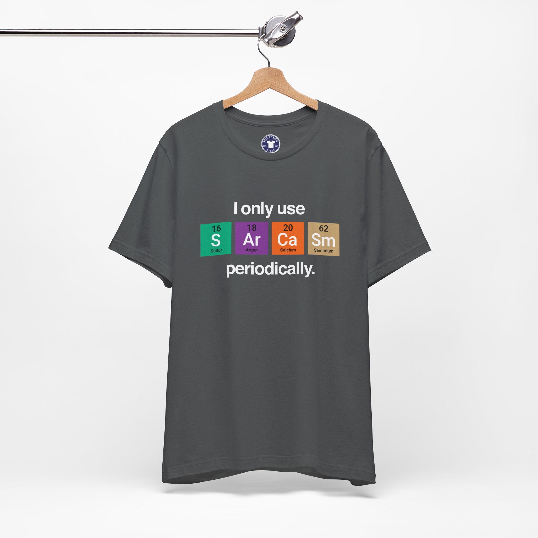 I Only Use Sarcasm Periodically - Premium Unisex Crewneck T-Shirt
