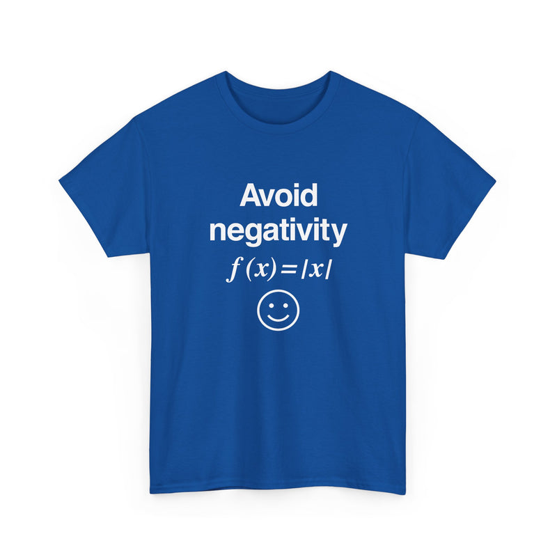 Avoid Negativity - Regular Unisex Crewneck T-Shirt