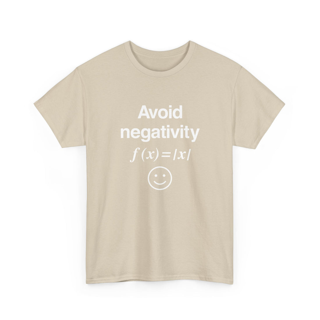 Avoid Negativity - Regular Unisex Crewneck T-Shirt
