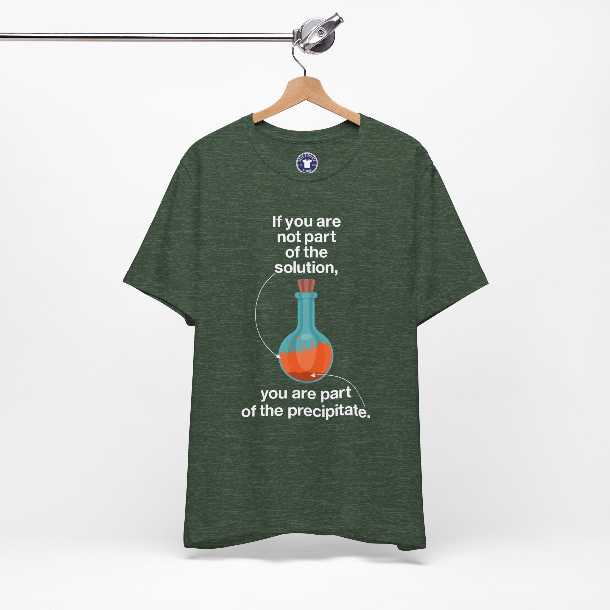 If You Are Not Part Of The Solution - Premium Unisex Crewneck T-Shirt