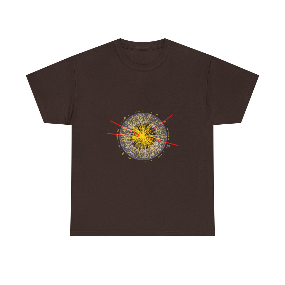 Particle Collision T-shirt, Science Geek T-Shirt, Nerd Shirt, Physics Gift, Quantum Design Tee, Research Lab Shirt, Science Art Apparel