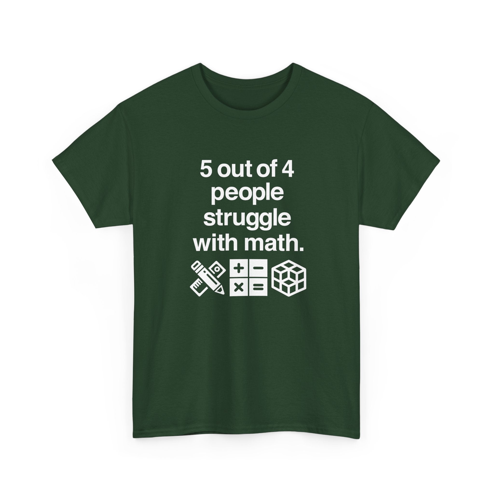 Five Out Of Four People -  Unisex Crewneck T-Shirt