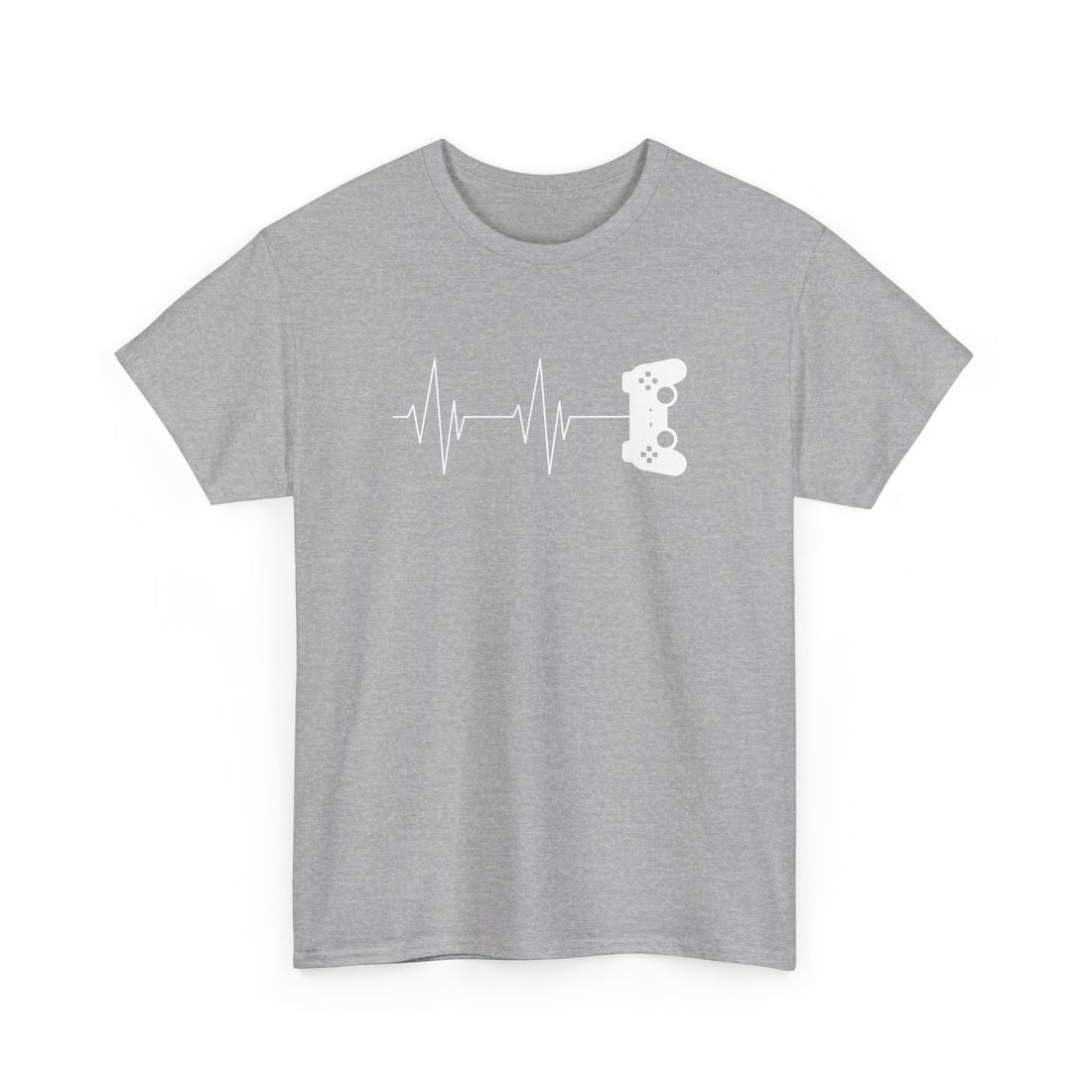 Gamer Heartbeat - Video Gaming Addict Shirt - Regular Unisex Crewneck T-Shirt