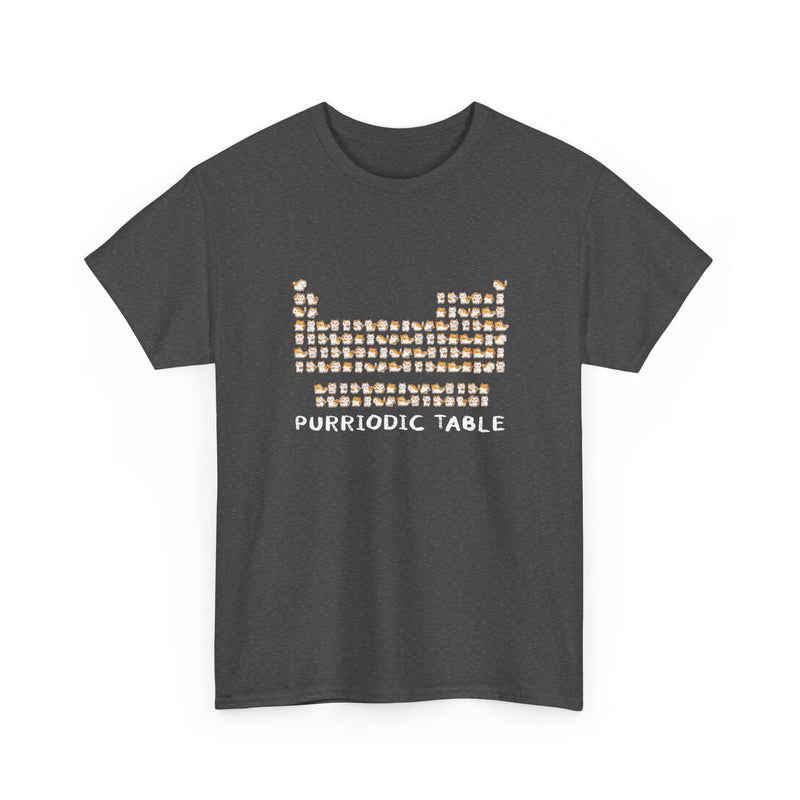 Purriodic Table - Regular Unisex Crewneck T-Shirt