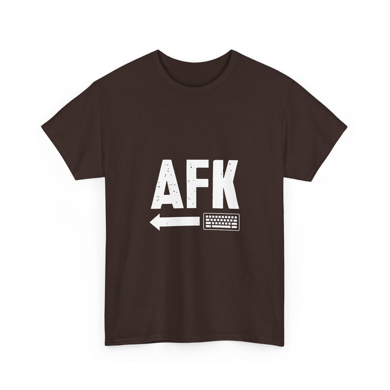 AFK Keyboard T-Shirt, Gamer Tee, Keyboard Lover Gift, Geek T-Shirt, Nerd Shirt, Video Game Apparel, Computer Humor Top, Casual Wear