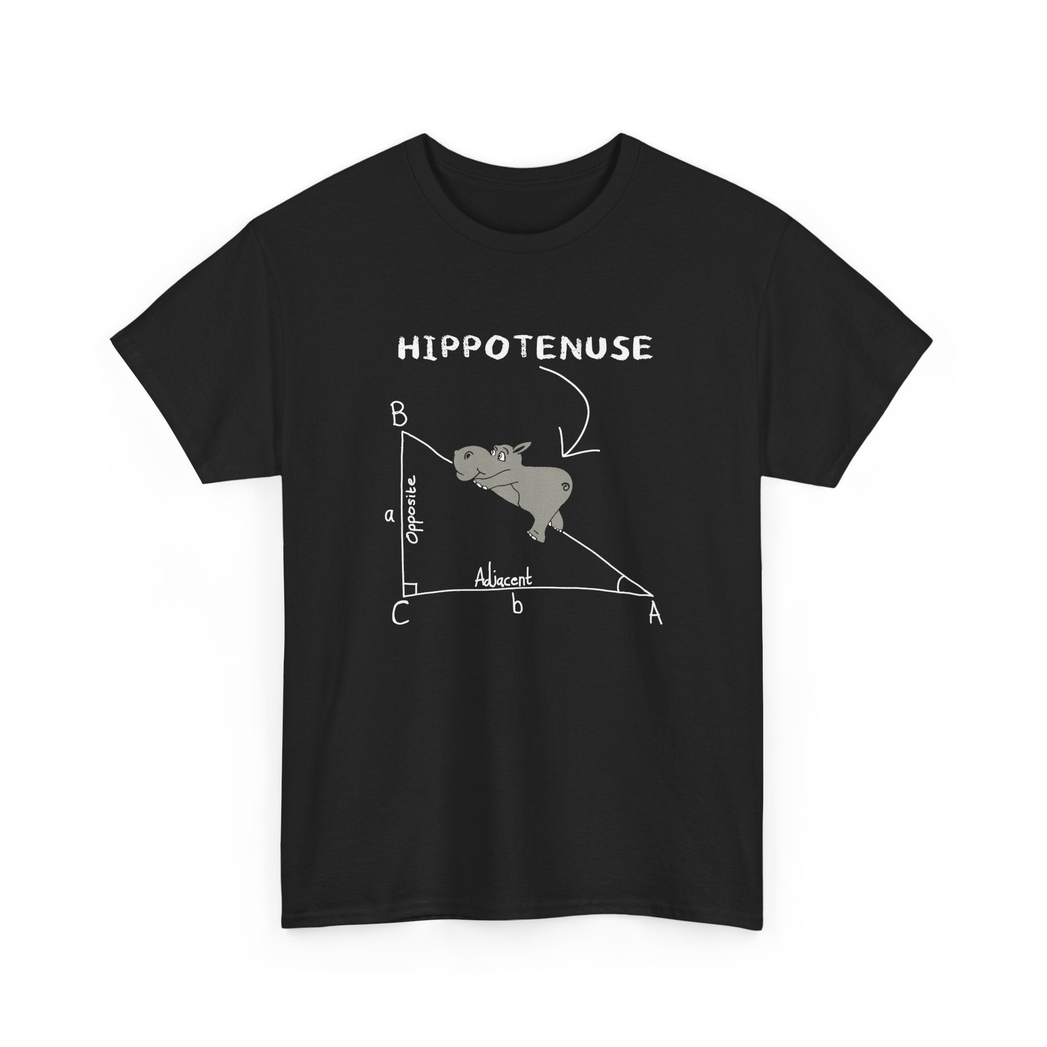 Geometry Hippotenuse Hypotenuse - Regular Unisex Crewneck T-Shirt