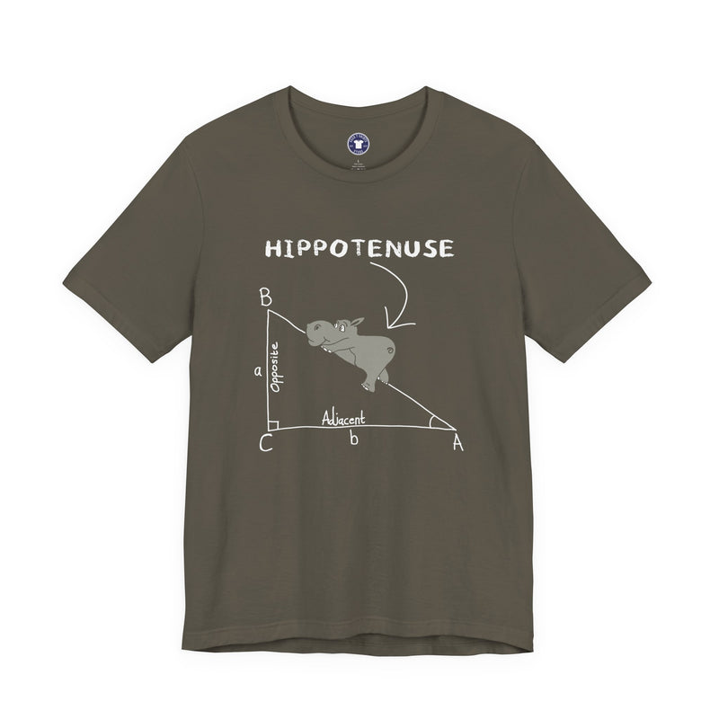 Geometry Hippotenuse Hypotenuse - Premium Unisex Crewneck T-Shirt