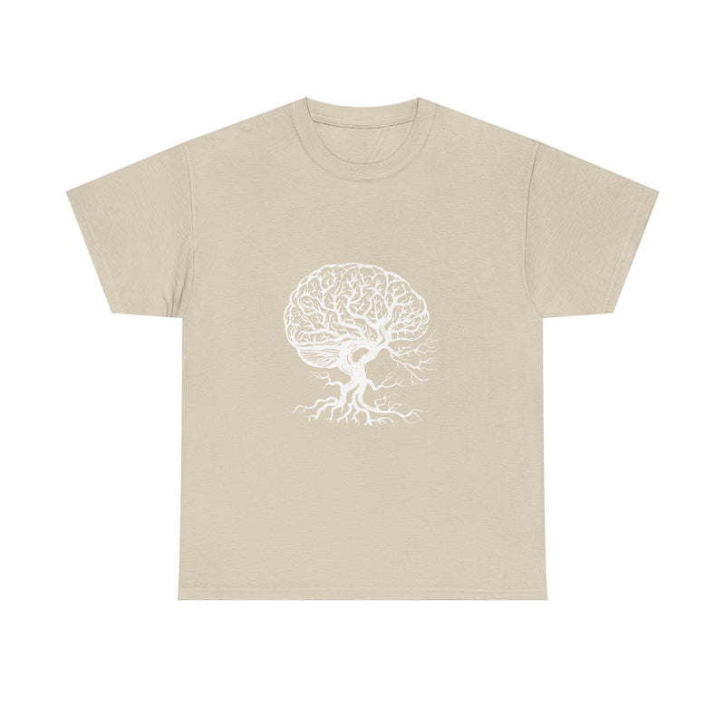 Brain Tree T-Shirt, Mind Tree Art Tee, Geek T-Shirt, Nerd Shirt, Science Nature Shirt, Intelligent Tree Design, Unique Tree Gift Tee