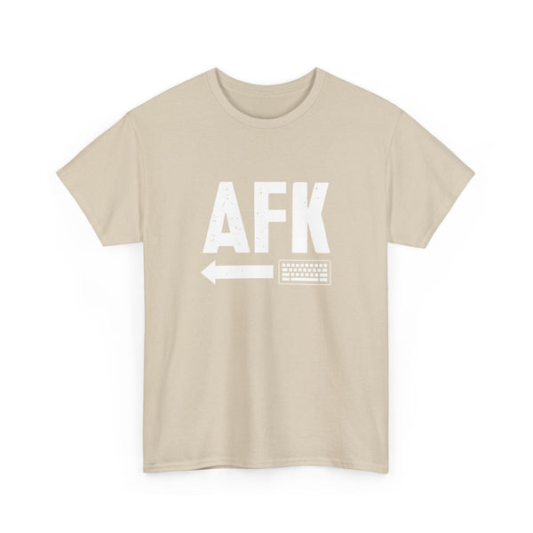AFK Away From Keyboard - Nerd Shirt - Computer Shirt - Regular Unisex Crewneck T-Shirt