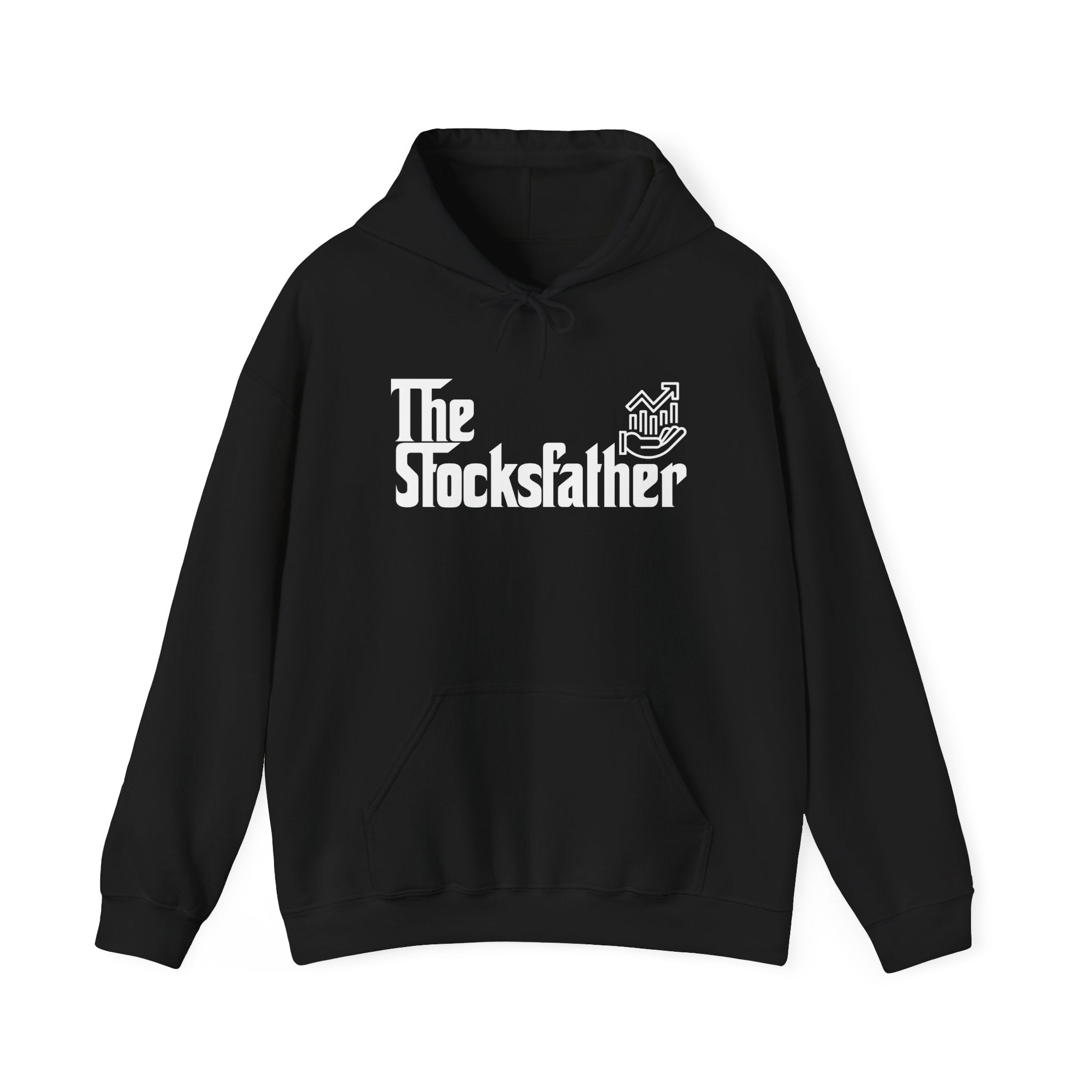 The Stocksfather Hoodie - Stock Market Dad Gift - Unisex Hooded Sweatshirt