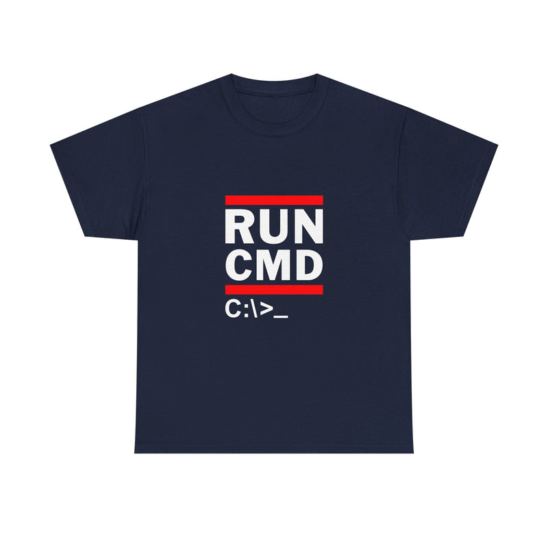 Run CMD T-Shirt, Geek T-Shirt, Nerd Shirt, Tech Humor Tee, Programmer Gift, Coding Tee, IT Humor Shirt, Funny Computer Shirt