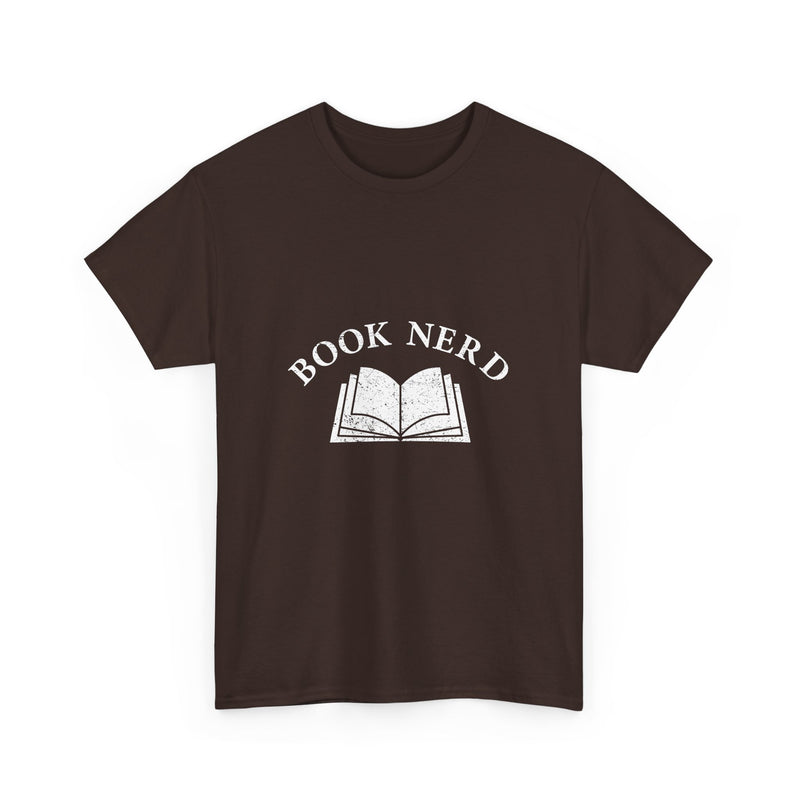 Book Nerd T-Shirt, Geek T-Shirt, Nerd Shirt, Literary Gift Tee, Reading Lover Apparel, Bookworm Present, Unique Reader Shirt, Casual Wear