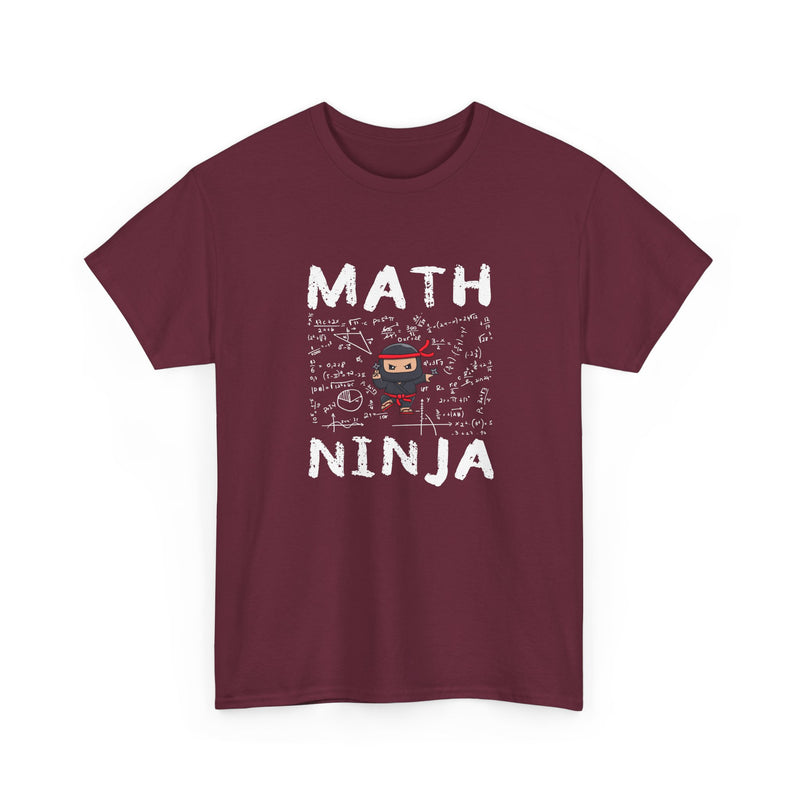 Math Ninja - Math Teacher - Regular Unisex Crewneck T-Shirt