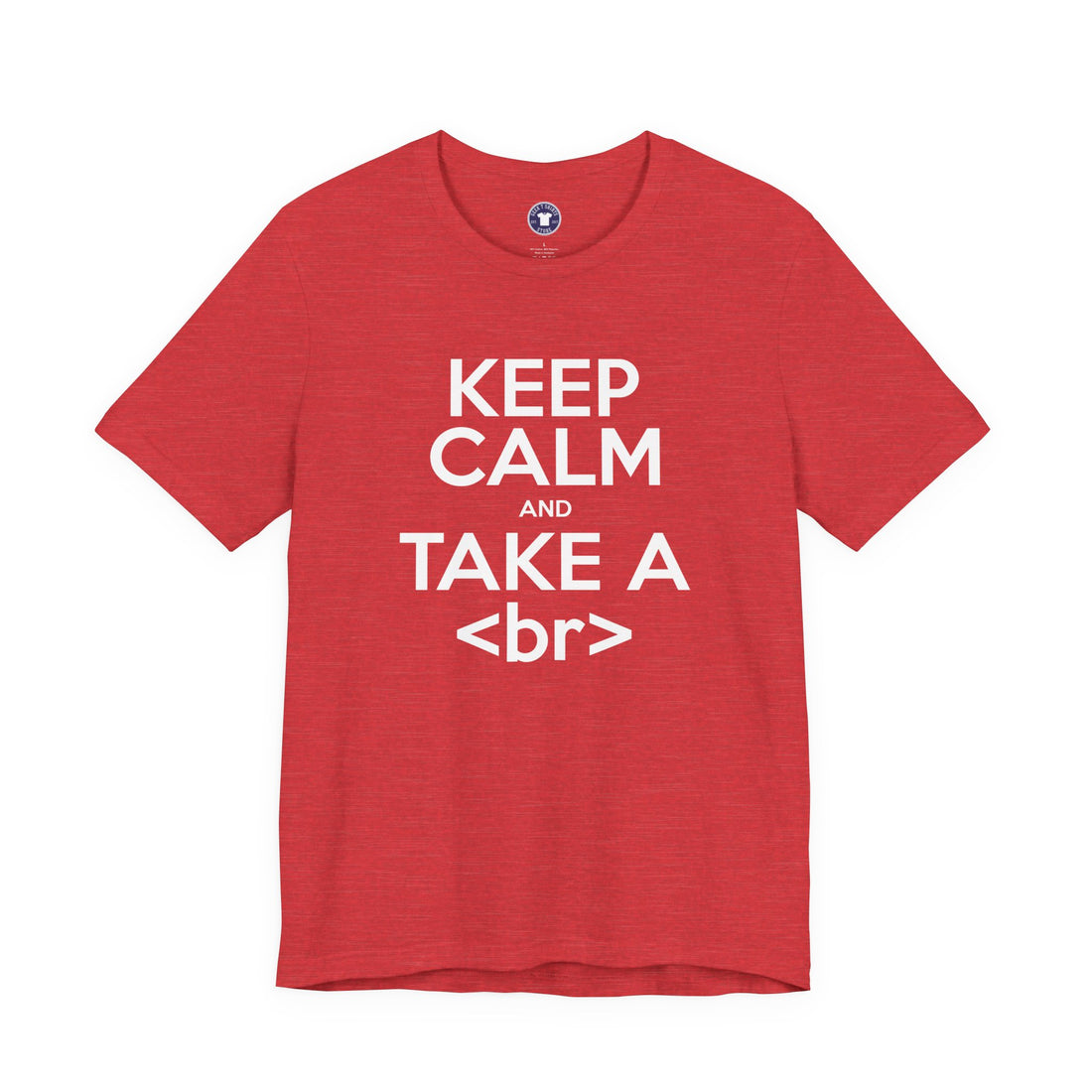 Keep Calm And Take A Break - Computer Shirt - Premium Unisex Crewneck T-Shirt