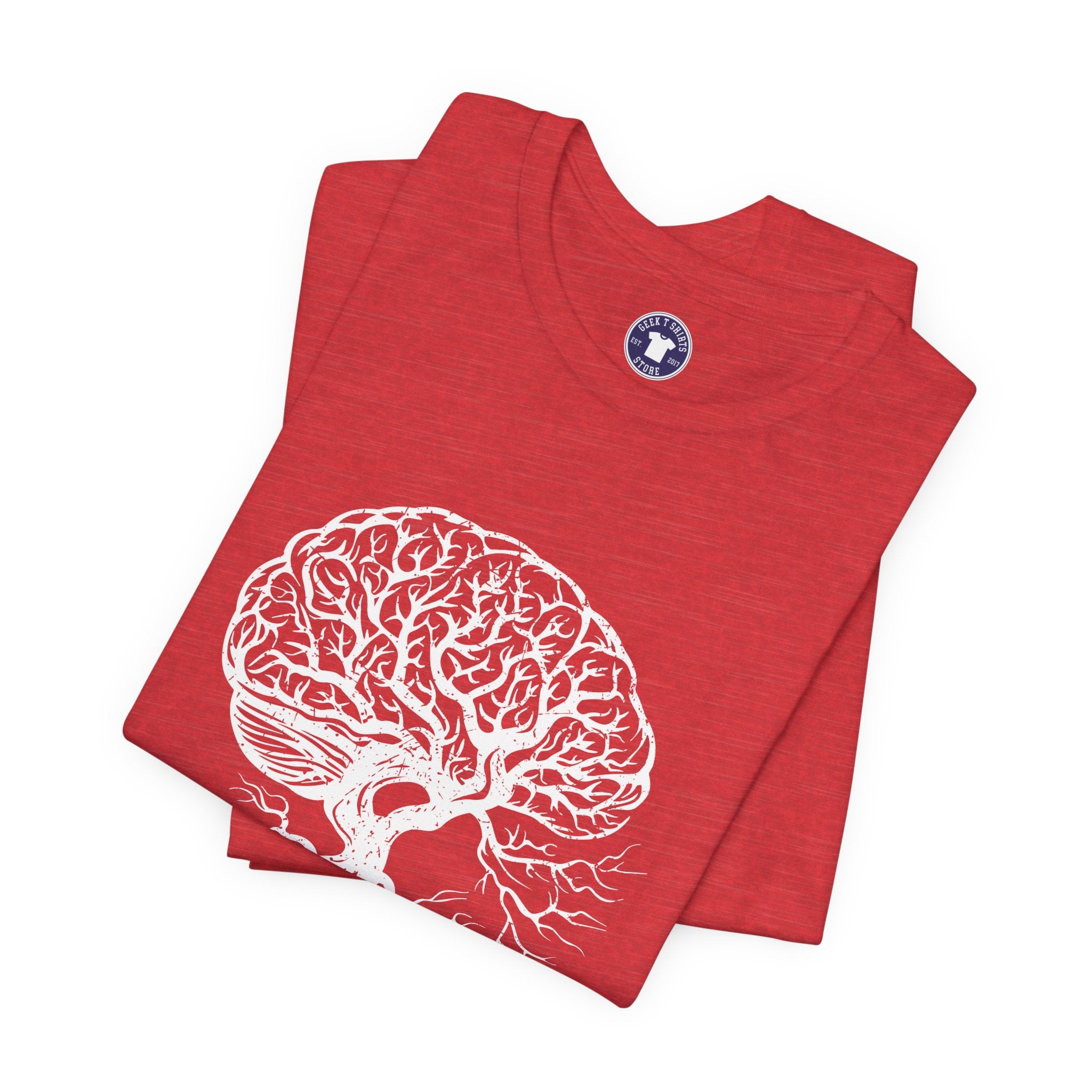 Brain Tree - Premium Unisex Crewneck T-Shirt