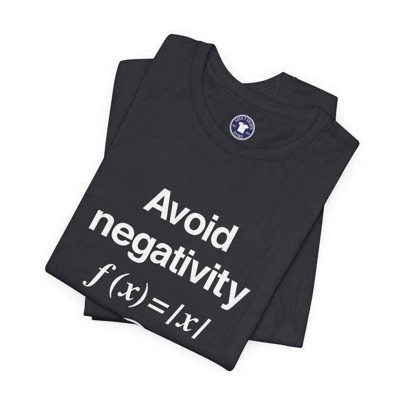 Avoid Negativity - Premium Unisex Crewneck T-Shirt