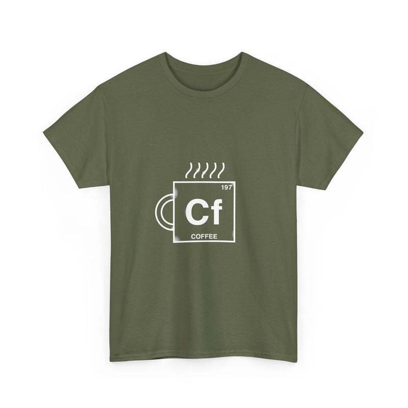Coffee Chemistry T-Shirt, Geek T-Shirt, Nerd Shirt, Science Mug Tee, Caffeine Lover Gift, Chemical Element Design, Chemistry Humor Shirt