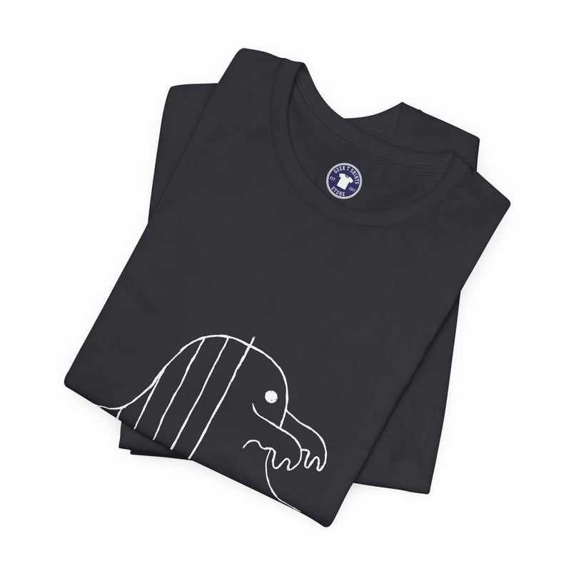 Math Statistics Paranormal Distribution Ghost - Premium Unisex Crewneck T-Shirt