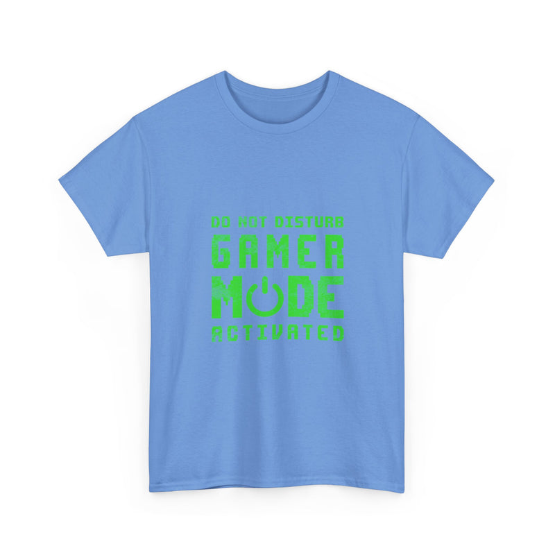 Gamer Mode Activated T-Shirt, Do Not Disturb Tee, Geek T-Shirt, Nerd Shirt, Video Game Lover Gift, Retro Style, Power Symbol Design