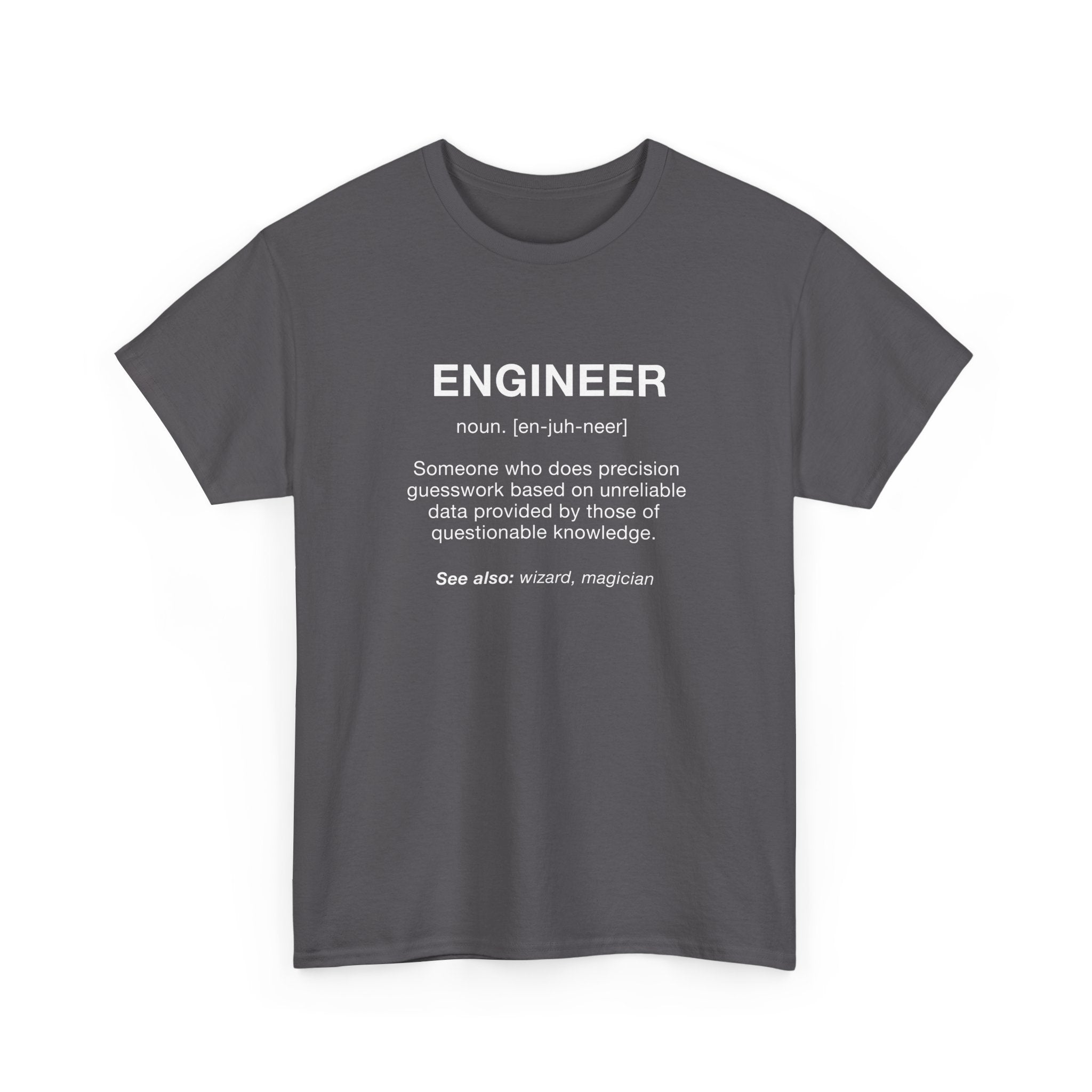 Engineer Noun - Engineering Shirt -  Unisex Crewneck T-Shirt