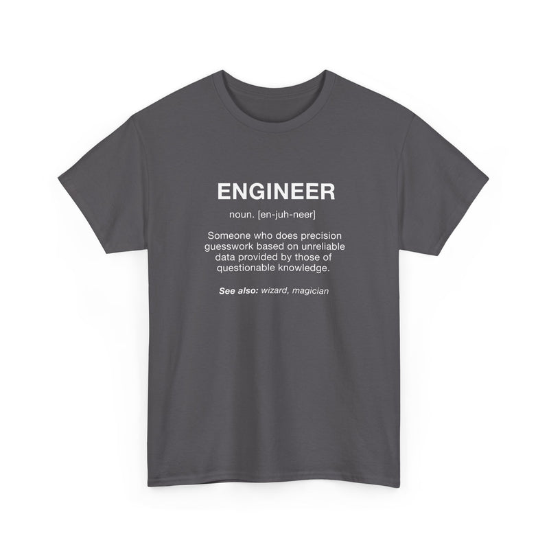 Engineer Noun - Engineering Shirt - Regular Unisex Crewneck T-Shirt